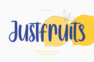 Justfruits Handwritten Font Font Download