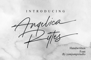 Angelica Rytes Font Download