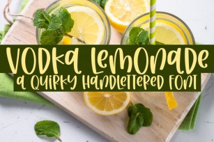 Vodka Lemonade Font Download