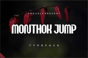 MonthokJump Font Download
