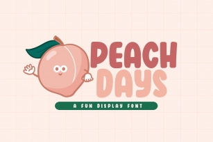 Peach Days Font Download