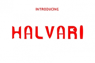 Halvari Font Download