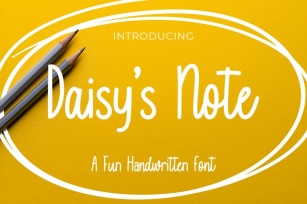 Daisys Note Font Download