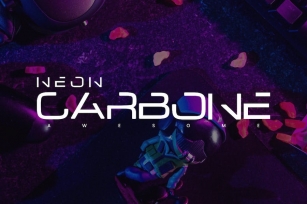Neon Carbone - Modern Font Font Download