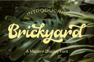 Brickyard Font Download