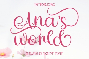 Ana's World Font Download