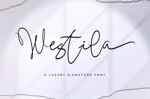Westila Signature Font Download