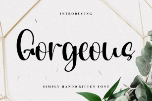 Gorgeous Font Download