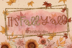 It's Fall Y'all Font Download