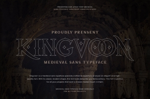 Kingvoon Medieval Sans Font Download