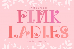 Pink Ladies Font Download