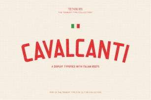 10B Cavalcanti: Italian Style Font Download