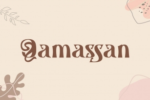 Qamassan Luxury Retro VintageBONUS Font Download