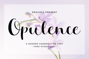 Opulence Font Download