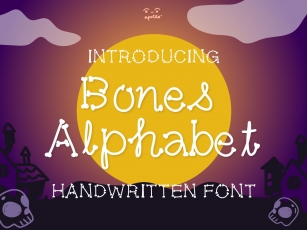 Bones Alphabet Font Download