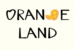 Orange Land Font Download