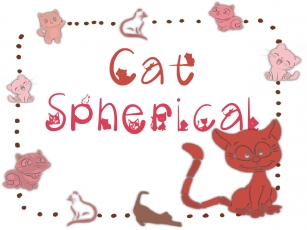 Cat Spherical Font Download