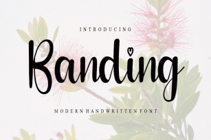 Banding Font Download