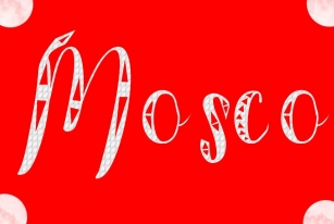Mosco Font Download