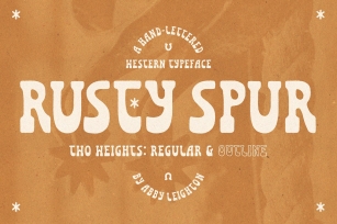 RUSTY SPUR Font Download