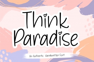 Think Paradise Font Download