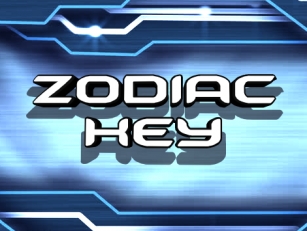Zodiac Key Font Download