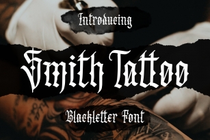 Smith Tattoo Font Download