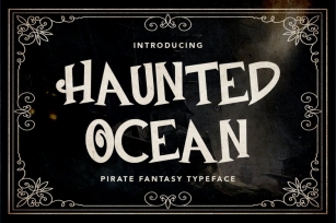 Haunted Ocean Font Download