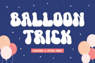 Balloon Trick Font Download