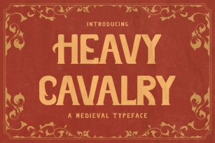Heavy Cavalry Font Download
