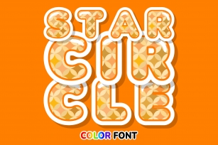 Star Circle Font Download