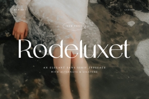 Rodeluxet Font Download
