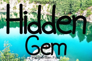 Hidden Gem Font Download