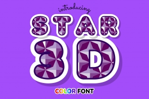Star 3d Font Download