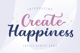 Create Happiness Font Download