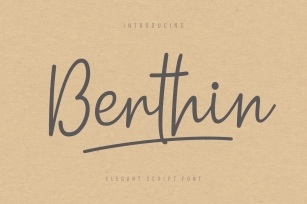 Berthin Font Download