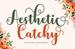 Aesthetic Catchy Font Download