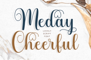 Meday Cheerful Font Download