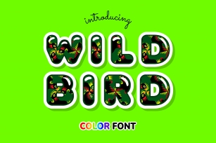 Wild Bird Font Download