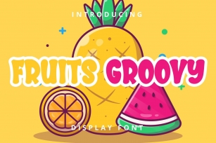 Fruits Groovy Font Download