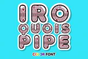 Iroquois Pipe Font Download