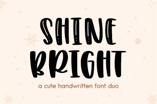 SHINE BRIGHT CLEAN Font Download