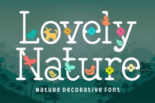 Lovely Nature Font Download
