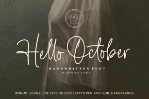 Hello October Font Download