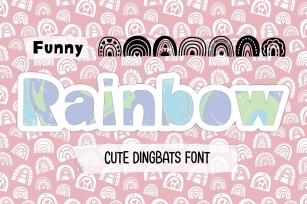 Funny Rainbow Font Download