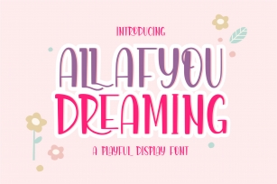 Allafyou Dreaming Font Download