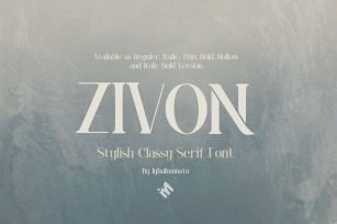 Zivon Font Download