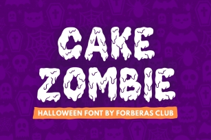 Cake Zombie Font Download