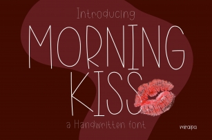 Morning Kiss Font Download