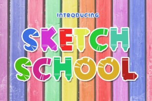 Sketch School Font Download